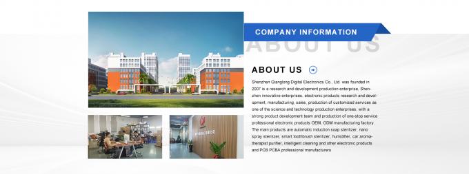 가정용 배터리 UVC 라이트 스테리라이저 스마트 벽에 장착 된 칫솔 비누 10