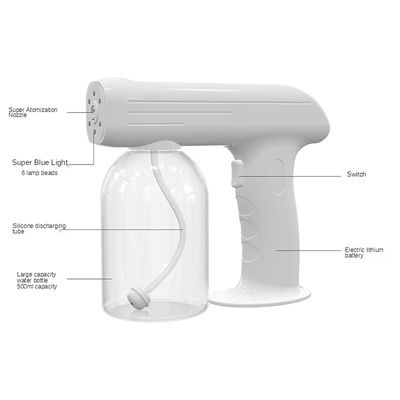500ml 나노 스프레이 살균기 총 휴대용 머리 나노 스프레이 총